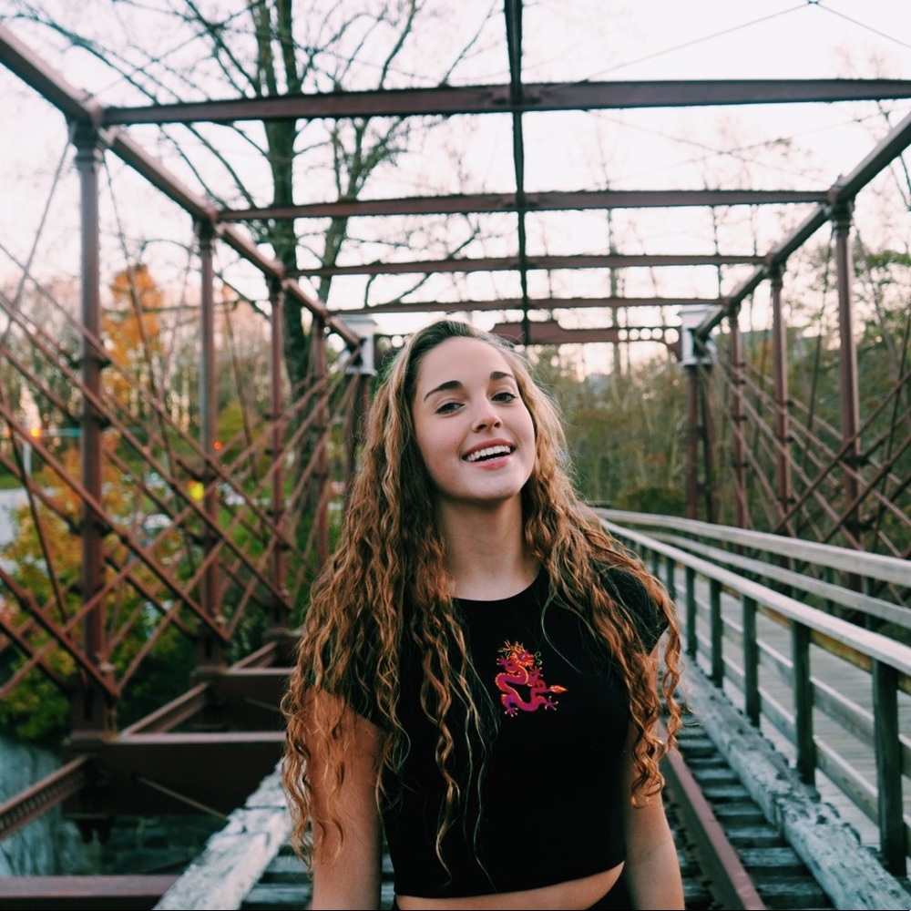 Brandy Melville slightly cropped top